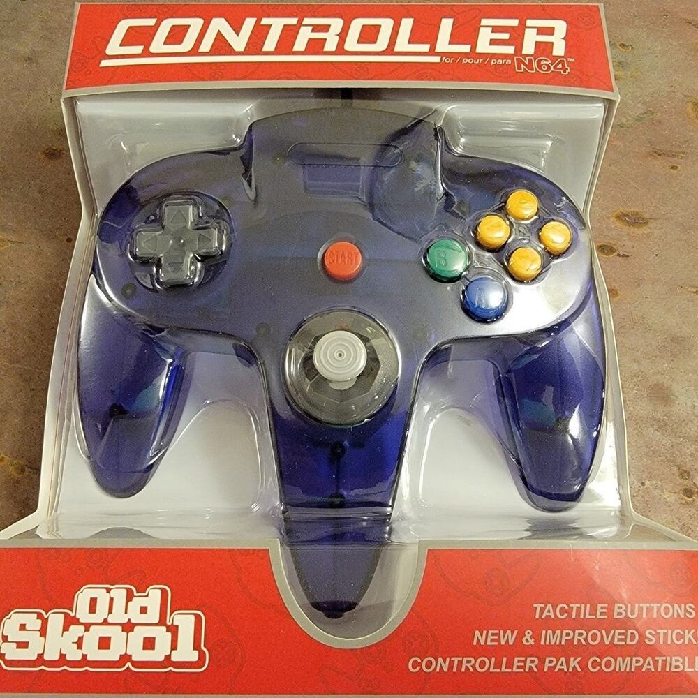 N64 Controller Gamepad - Grape Purple (NEW) - Nintendo64 - Funtastic Color